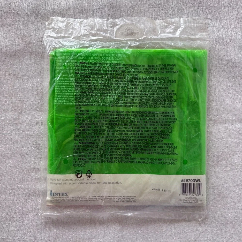 Intex Pool Float Lot 10 Inflatable Rings + Mat Summer Pool Set - Picture 14 of 16